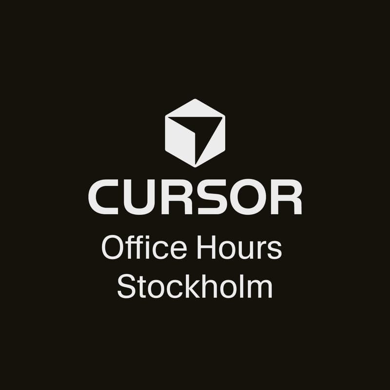 Cover Image for Cursor Office Hours Stockholm