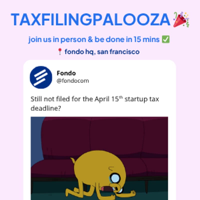 Cover Image for Taxfilingpalooza