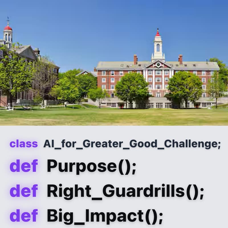 Cover Image for 2026 AI for Greater Good - Boston Kick Off