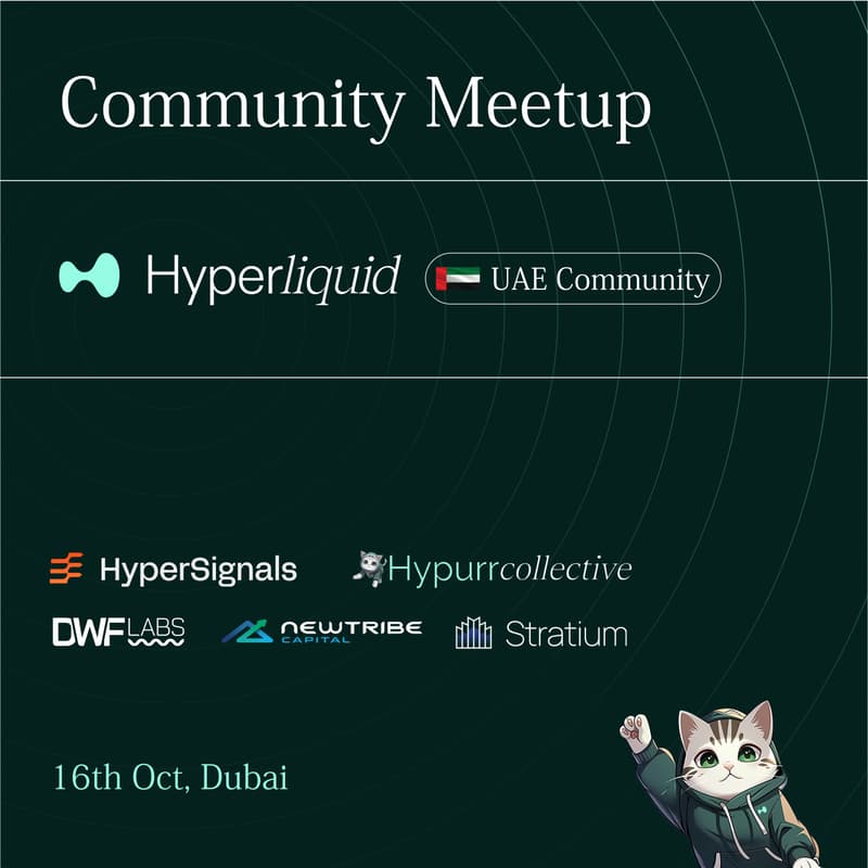 Cover Image for Hyperliquid UAE Community Meetup