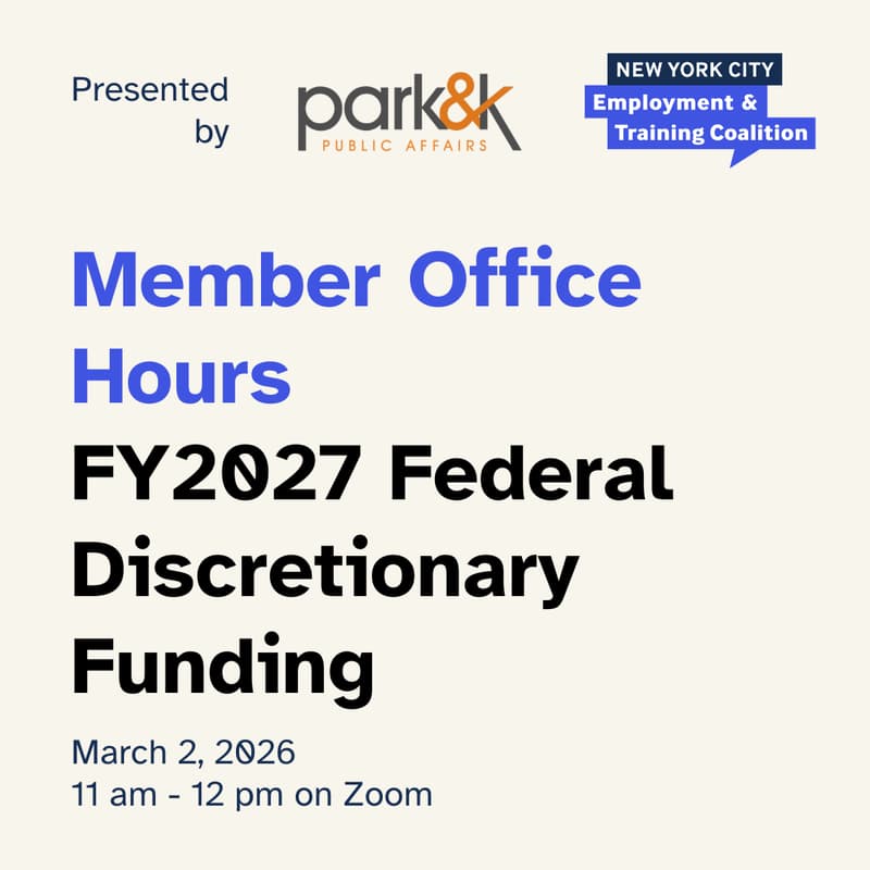 Cover Image for Member Office Hours: FY2027 Federal Discretionary Funding