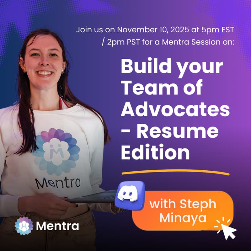 Cover Image for Build your Team of Advocates - Resume Edition