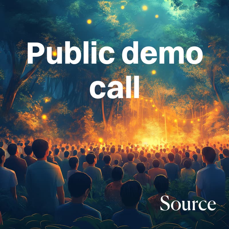 Cover Image for Source public demo call