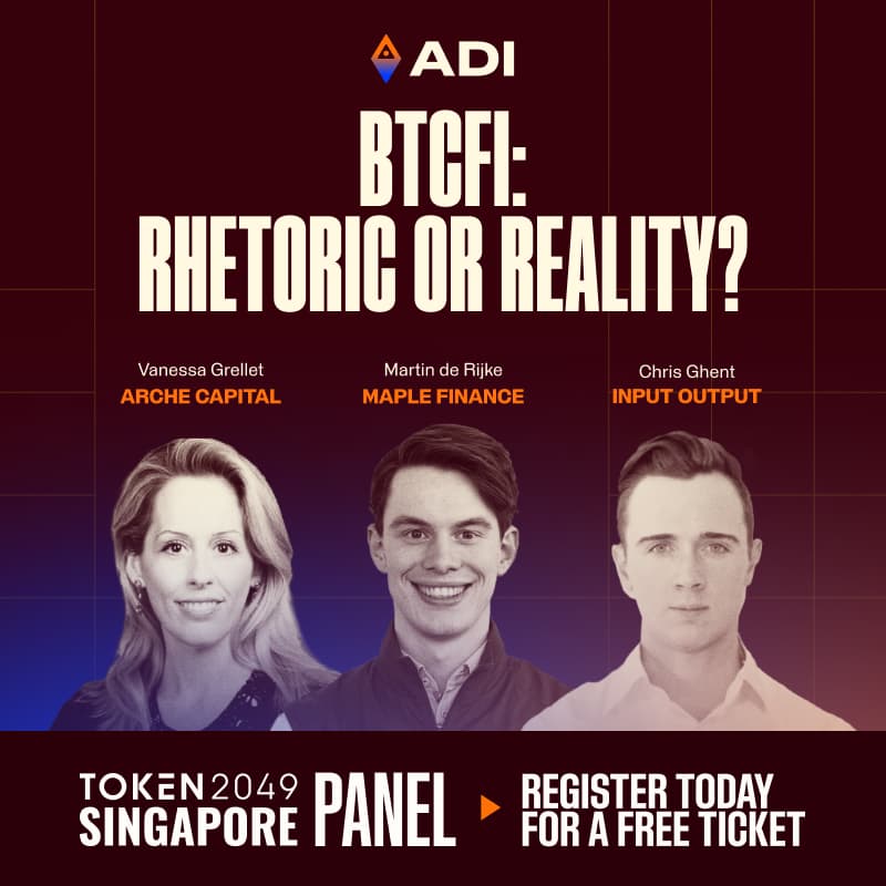 Cover Image for Panel: BTCFi: Rhetoric or Reality?