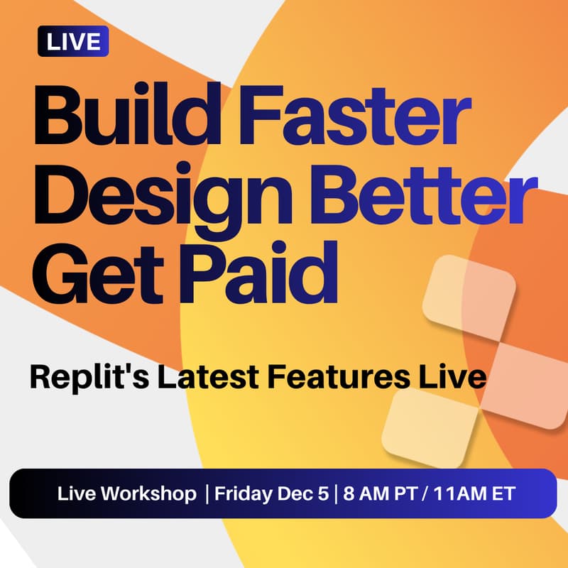 Cover Image for Build Faster, Design Better, Get Paid: Replit's Latest Features Live