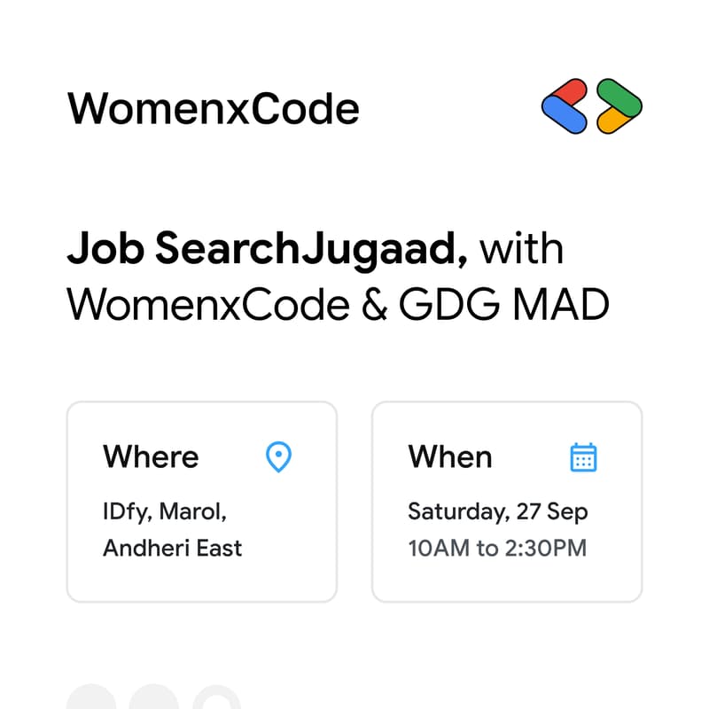 Cover Image for Women x Code and GDG MAD