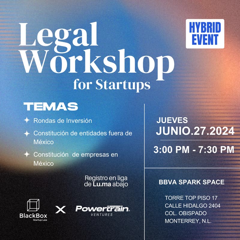 Cover Image for Legal Workshop for Startups