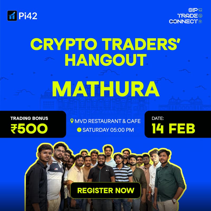 Cover Image for Pi42 Crypto Traders’ Hangout - Mathura