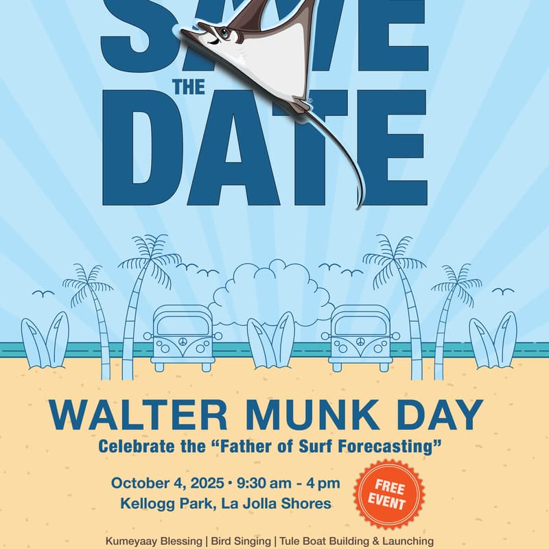 Cover Image for Walter Munk Day ~ Celebrate Our Oceans