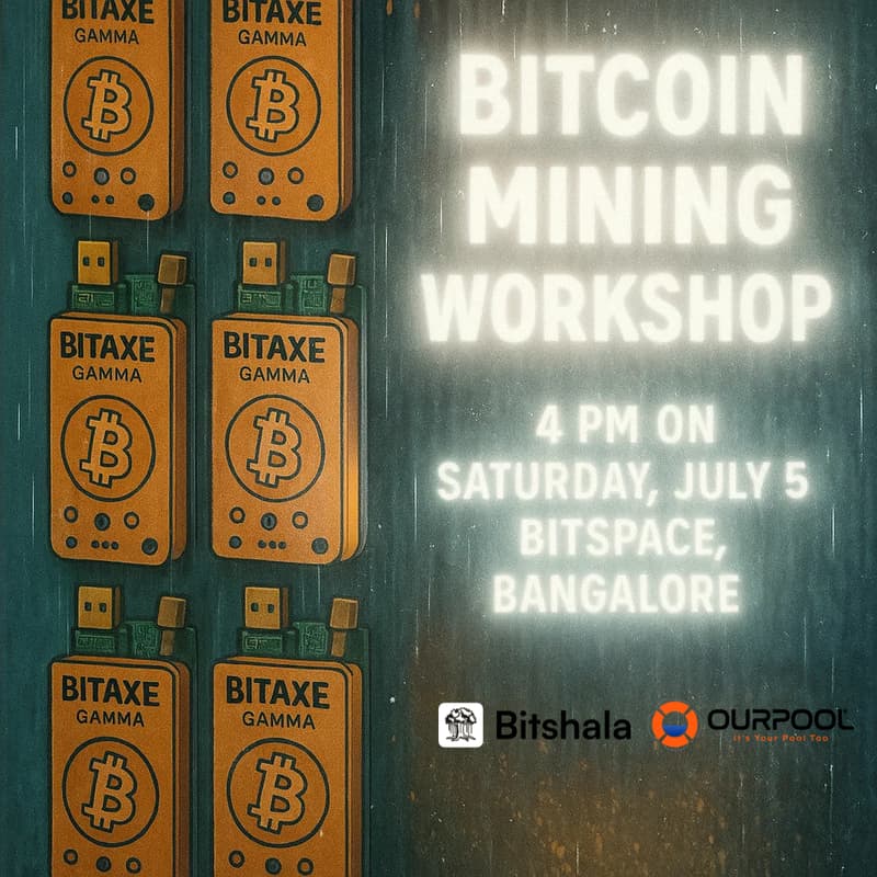 Cover Image for Bitcoin Mining 101: Bitaxe Workshop, Book Launch & Open Q&A
