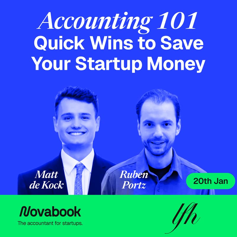 Cover Image for Accounting 101 | Quick Wins to Save Your Startup Money