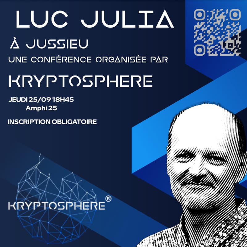 Cover Image for Conférence de Luc Julia, par KRYPTOSPHERE