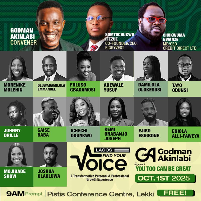 Cover Image for Find Your Voice - Lagos