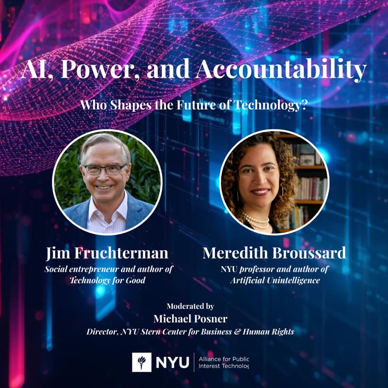 Cover Image for AI, Power, and Accountability: Who Shapes the Future?
