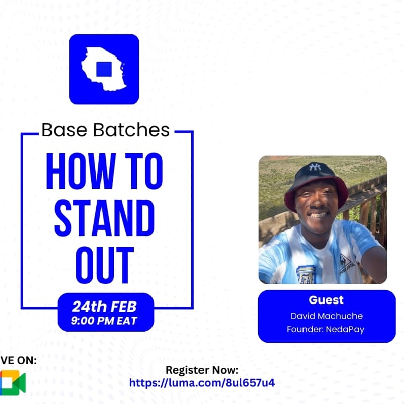 Cover Image for How to stand out in Base Batches 003