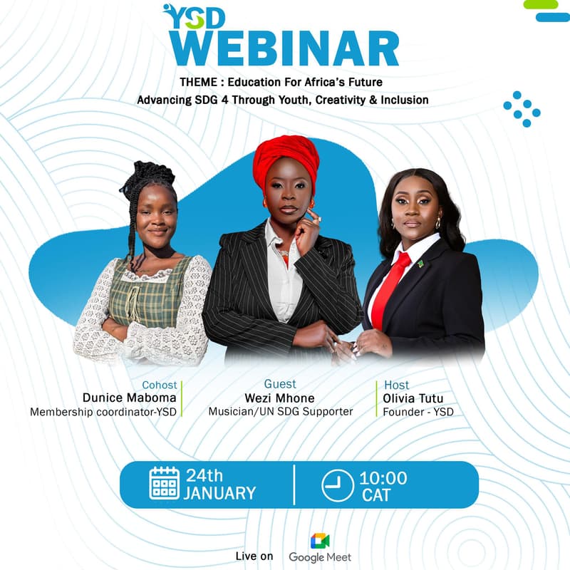 Cover Image for Education for Africa’s Future: Advancing SDG 4 Through Youth, Creativity & Inclusion