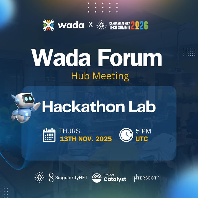 Cover Image for Wada Weekly Forum | Hackathon Lab