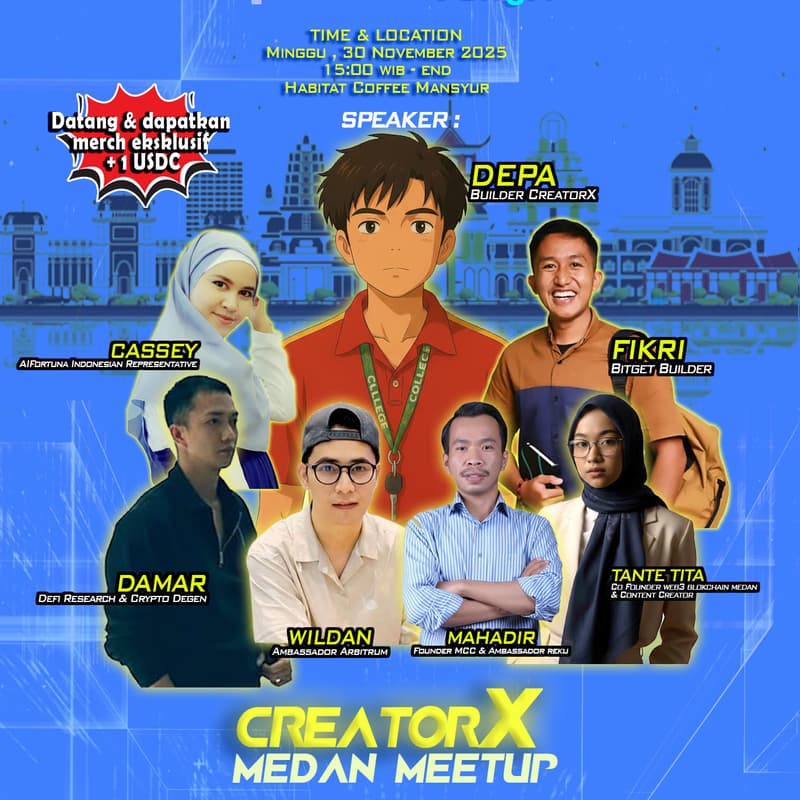 Cover Image for CONNECT,INVITE,EARN With CreatorX