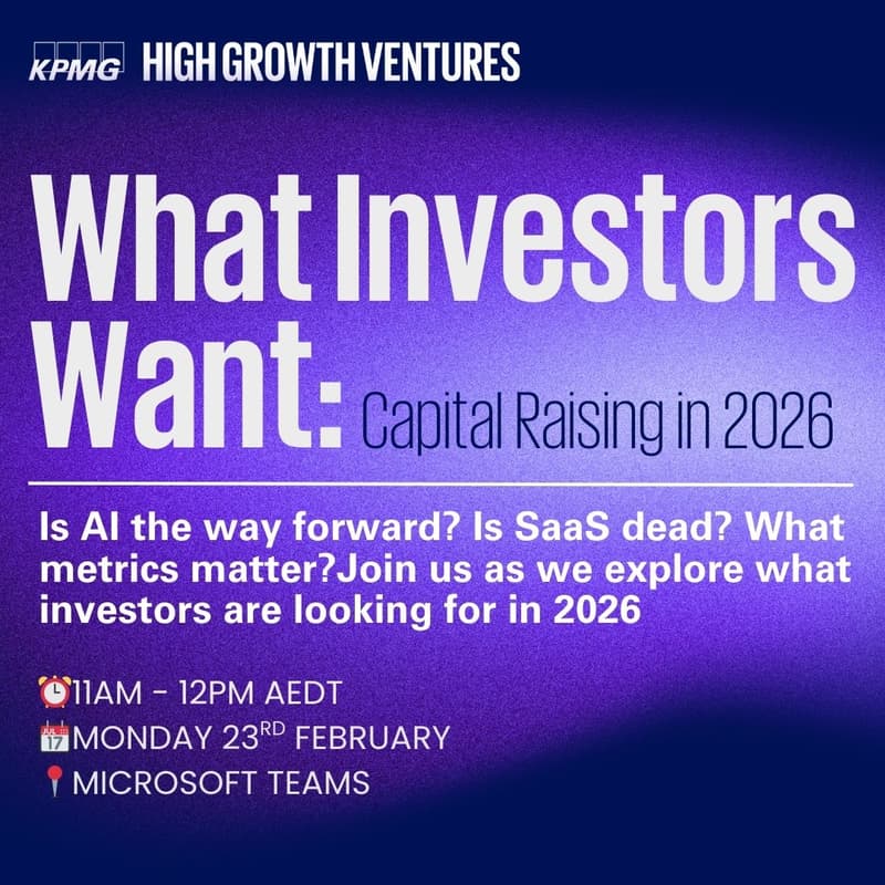 Cover Image for What investors want: Capital Raising in 2026