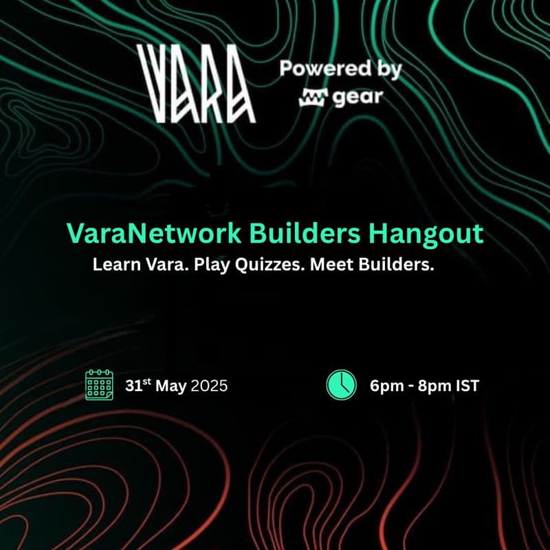 Cover Image for VaraNetwork Builders Hangout (Odisha edition)