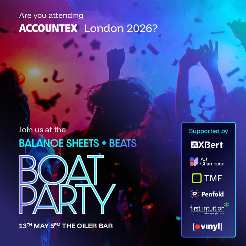 Cover Image for Accountex Balance Sheets and Beats Boat Party