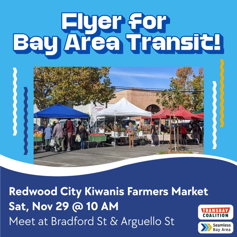 Cover Image for Flyering: Redwood City Kiwanis Farmers Market
