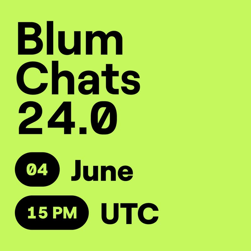 Cover Image for Blum Chat with Gleb Kostarev (CEO) and Vladimir Masliakov (CTO)