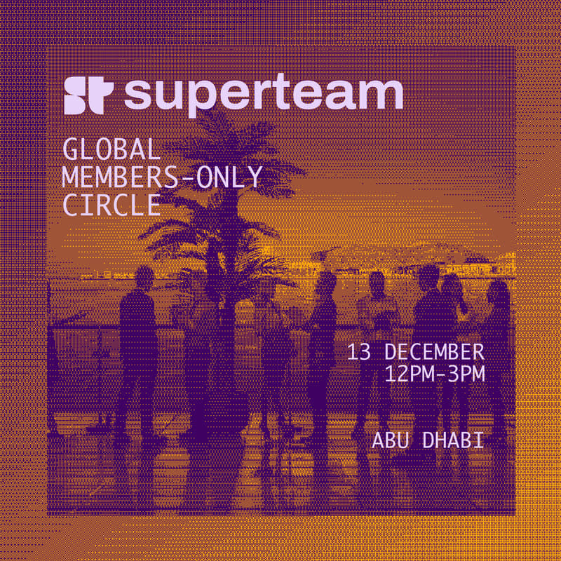 Cover Image for Superteam Solana Breakpoint Members’ Circle