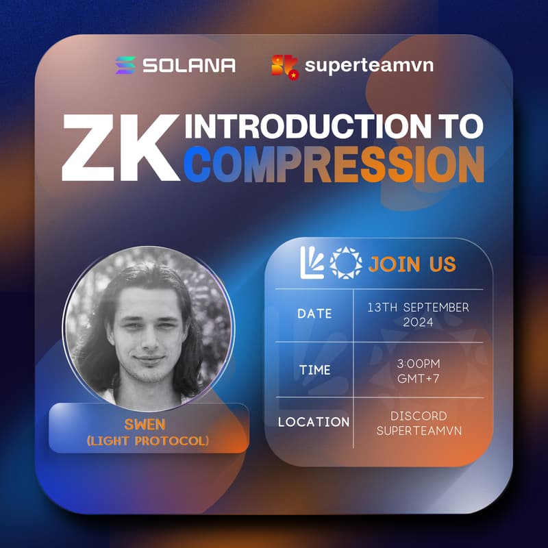 Cover Image for Introduction to Solana ZK Compression