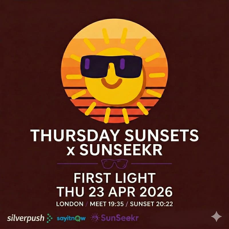 Cover Image for Thursday Sunsets x SunSeekr