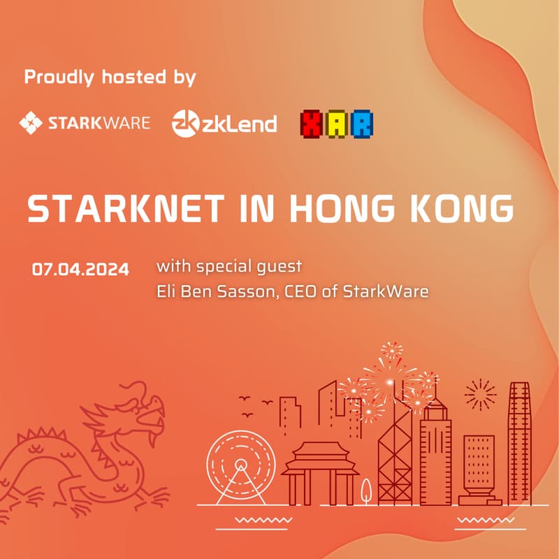 Cover Image for Starknet in HK - Web3 Festival Edition