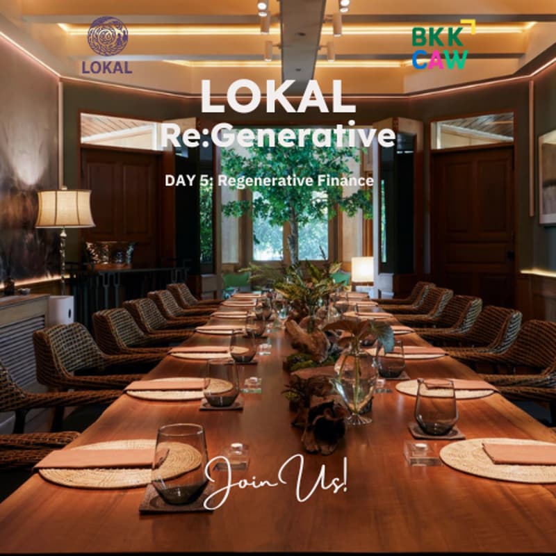 Cover Image for Regenerative Finance Round Table (By Invitation - FULLY BOOKED!)
