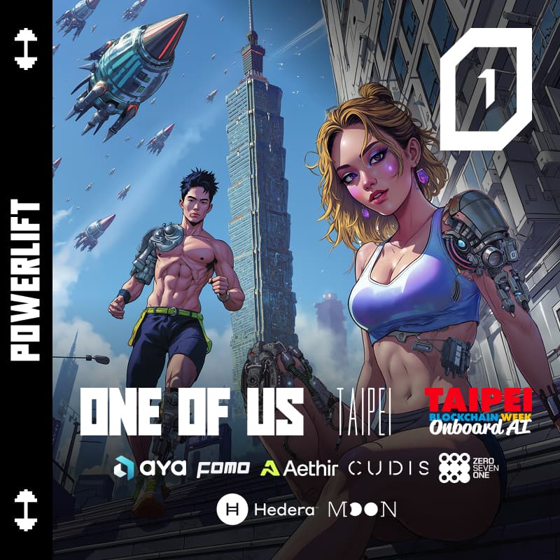 Cover Image for ONE OF US Lift & Coffee // Aya, Cudis, Aethir, Hedera, 071Labs, Moonring, FOMO Magazine