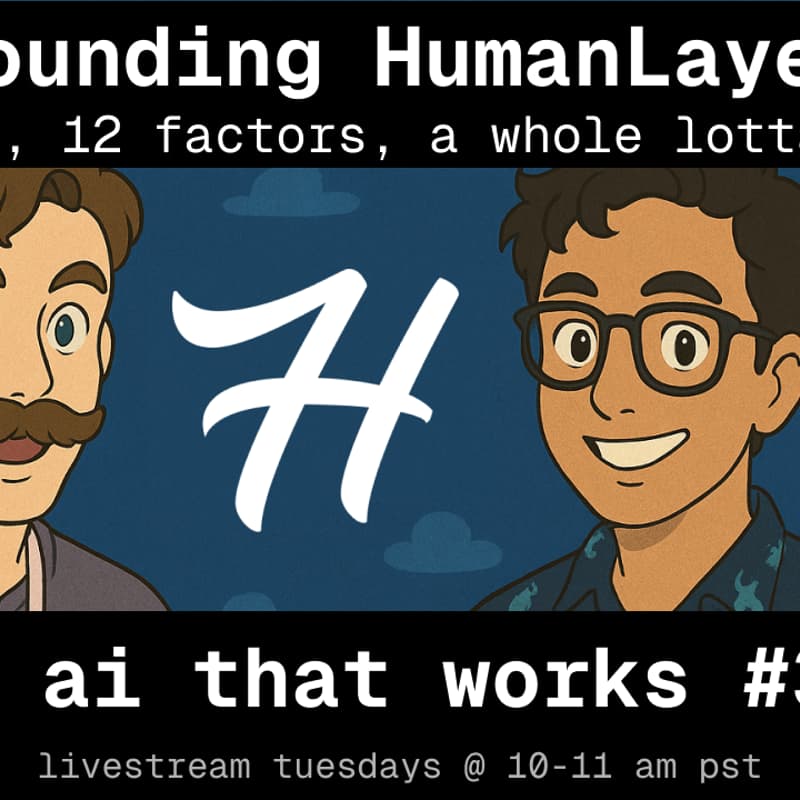 Cover Image for 🦄 ai that works: Founding HumanLayer