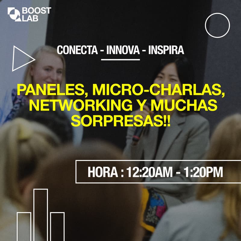 Foto de portada de Conecta, Innova, Inspira: Panel Talks, Microcharlas, Networking y muchas sorpresas!!