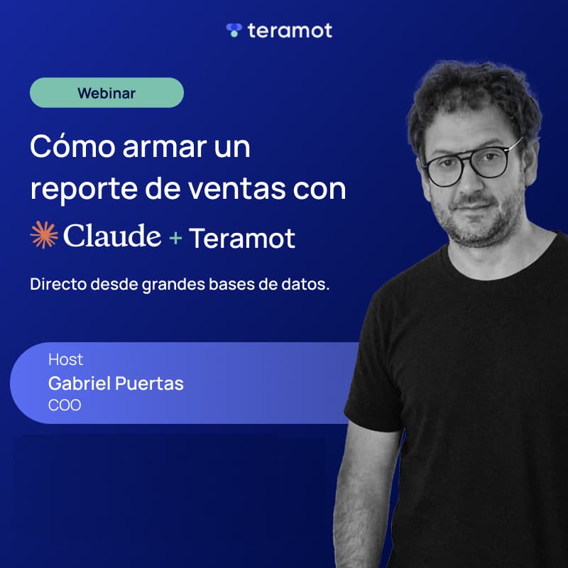 Cover Image for Cómo armar un reporte de ventas con Claude + Teramot
