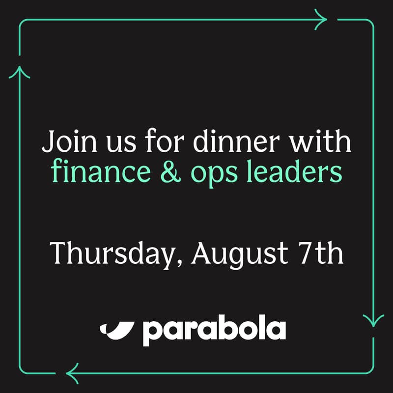 Cover Image for Dinner with Operations & Finance Leaders
