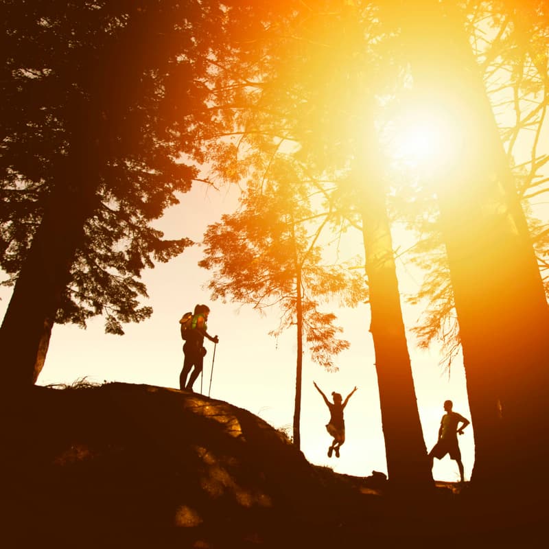 Cover Image for Connecting on the Trails (Inner World Exploration Series)