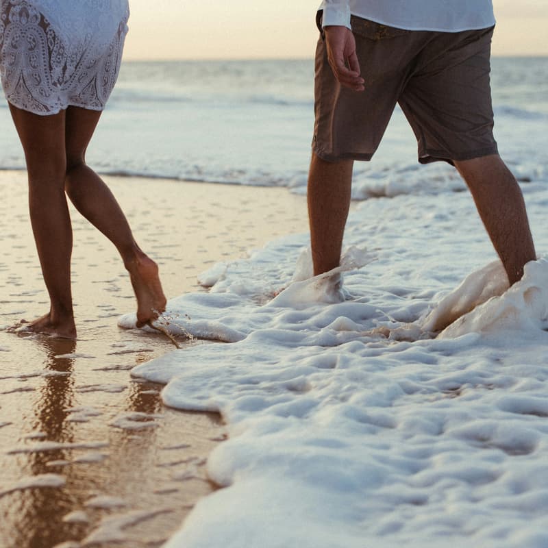 Cover Image for Meditative morning beach walk