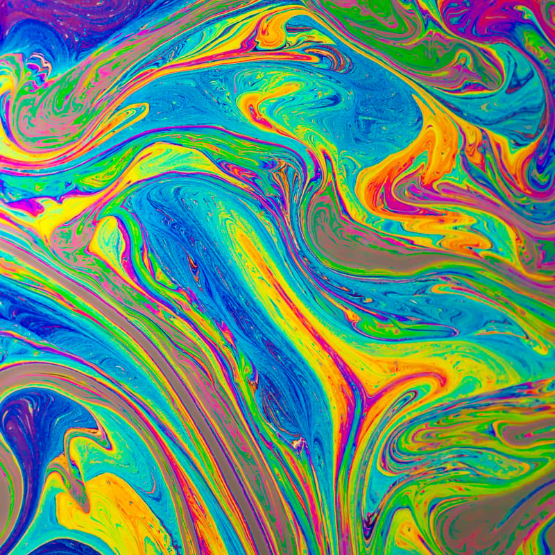 Cover Image for Rainbow Bacteria Painting - Open Laboratory Hours for Pride