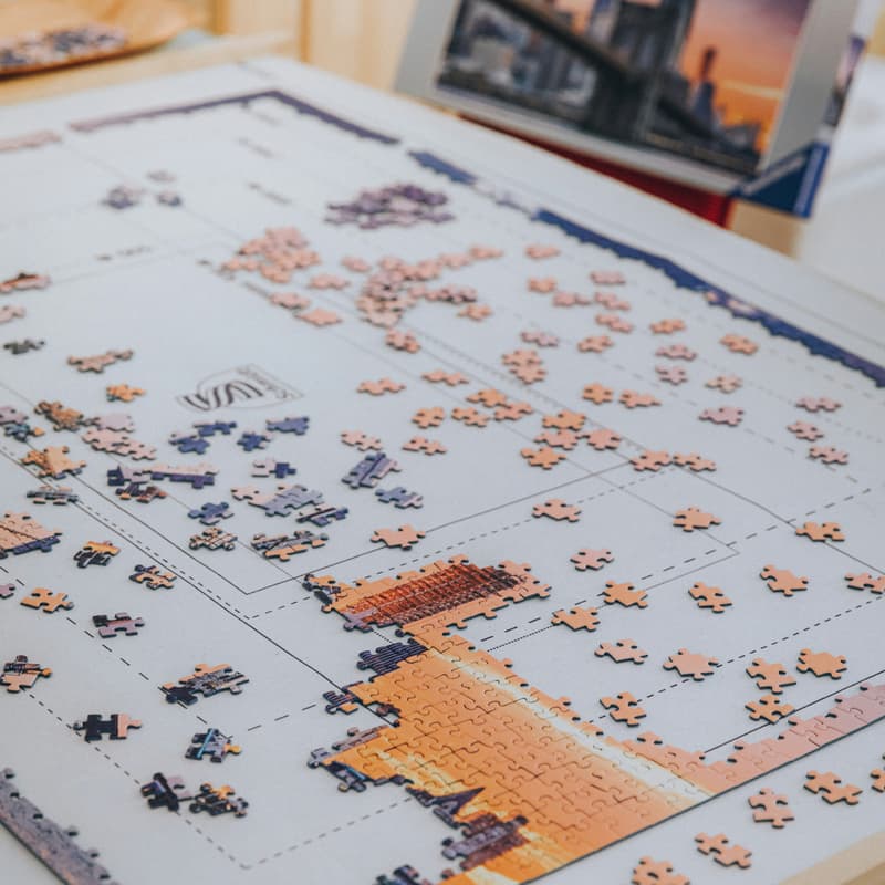 Cover Image for Puzzles with Friends (Bopping-Around-The-East-Bay Cohort Series)