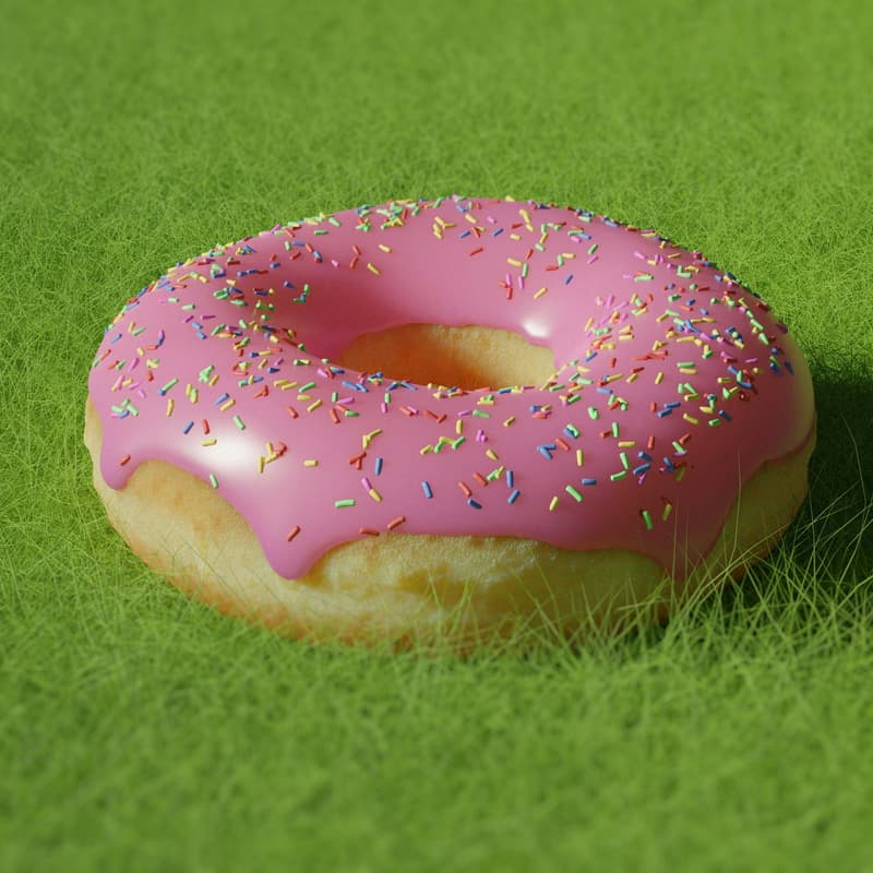 Cover Image for Donut bij de lunch