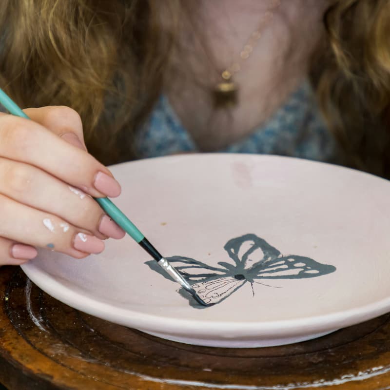 Cover Image for Paint your own pottery at Glaze and Phase!