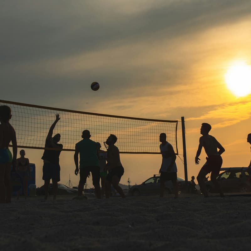 Cover Image for Sunday Sunset Volleyball