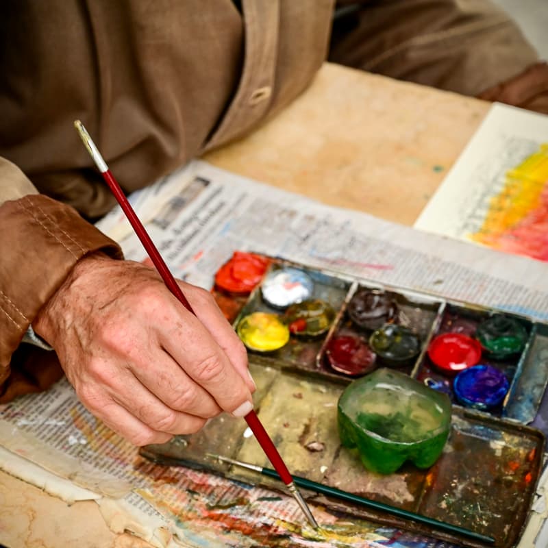 Cover Image for ARTS AND HOBBIES SIGHT LOSS SEMINAR