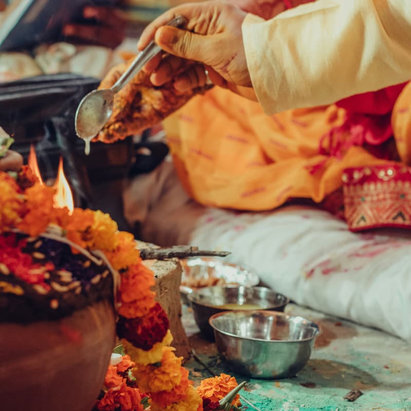 Cover Image for long termer potluck night + pooja + housewarming