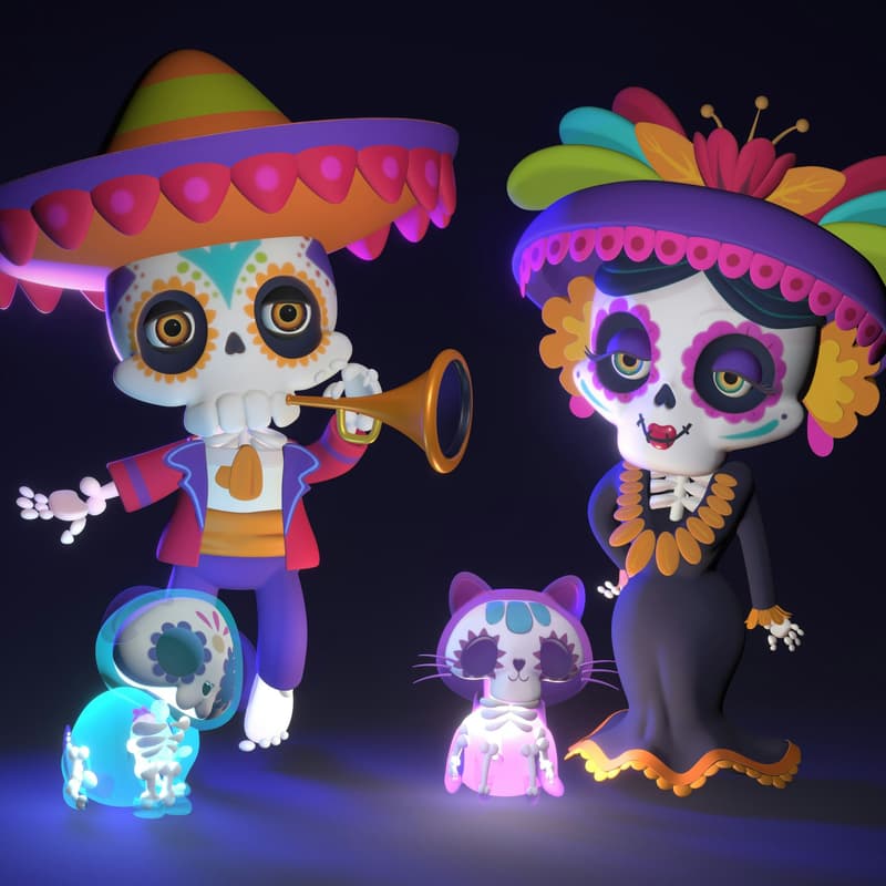 Cover Image for Dia De Los Muertos Story Time
