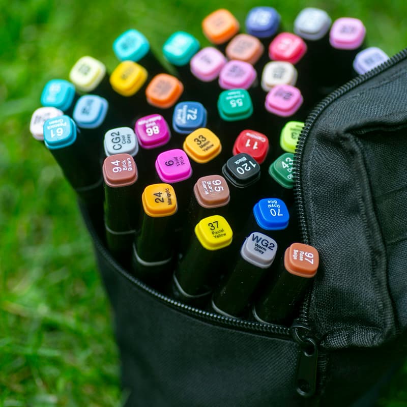 Cover Image for Mannheim SCetch Camp: Alcohol Markers — colour & blending