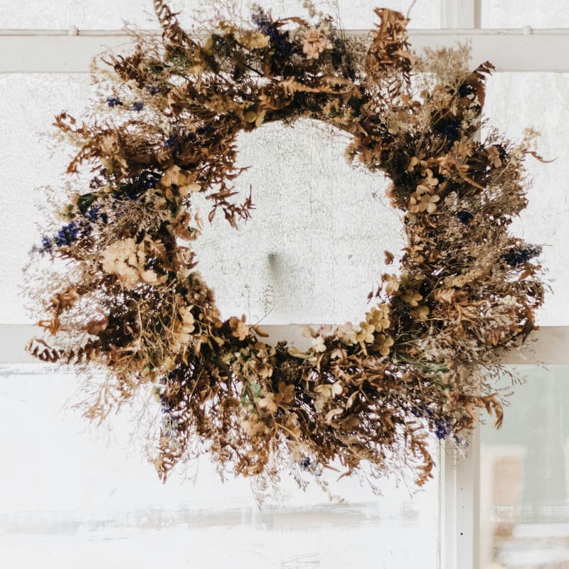 Cover Image for Little Blossoms Autumn Wreath Workshop