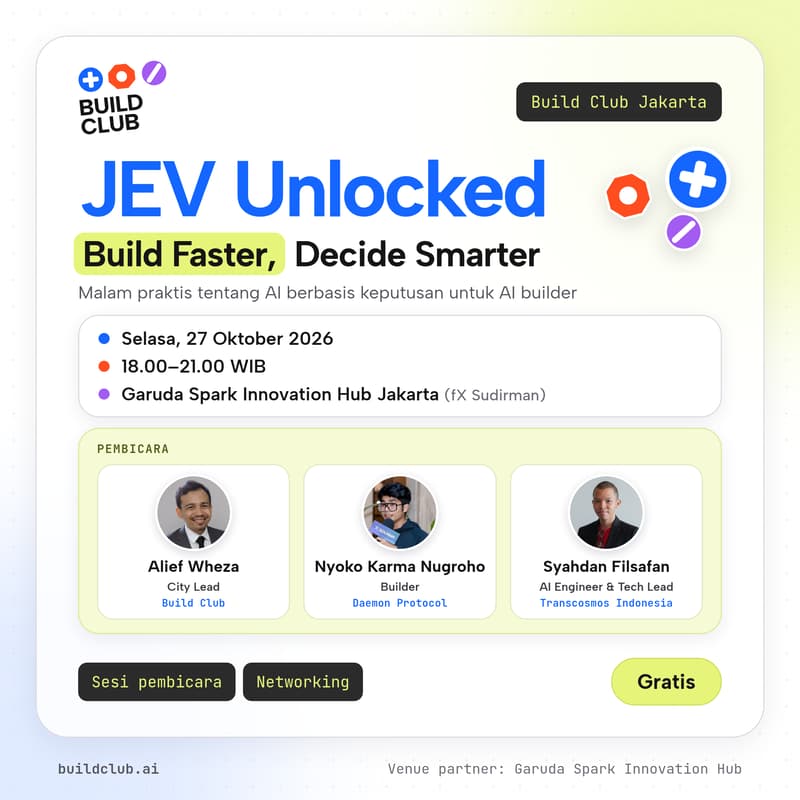 Gambar Sampul untuk JEV Unlocked: Build Faster, Decide Smarter